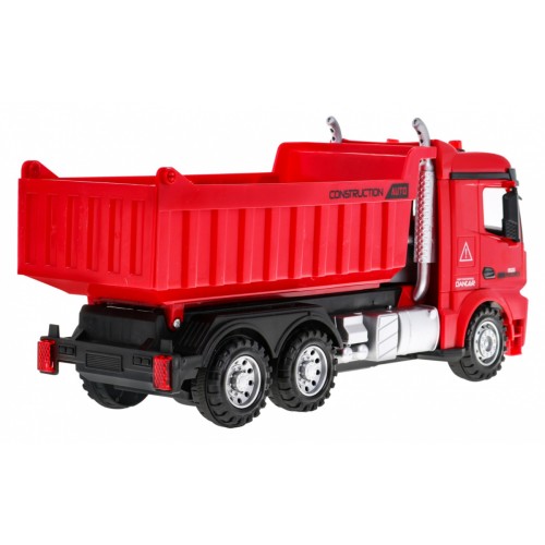Interaktivní 3v1 Dětské staveniště 4+ jeřáb Míchačka betonu Truck Sklápěč Dálkové ovládání