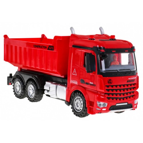 Interaktivní 3v1 Dětské staveniště 4+ jeřáb Míchačka betonu Truck Sklápěč Dálkové ovládání