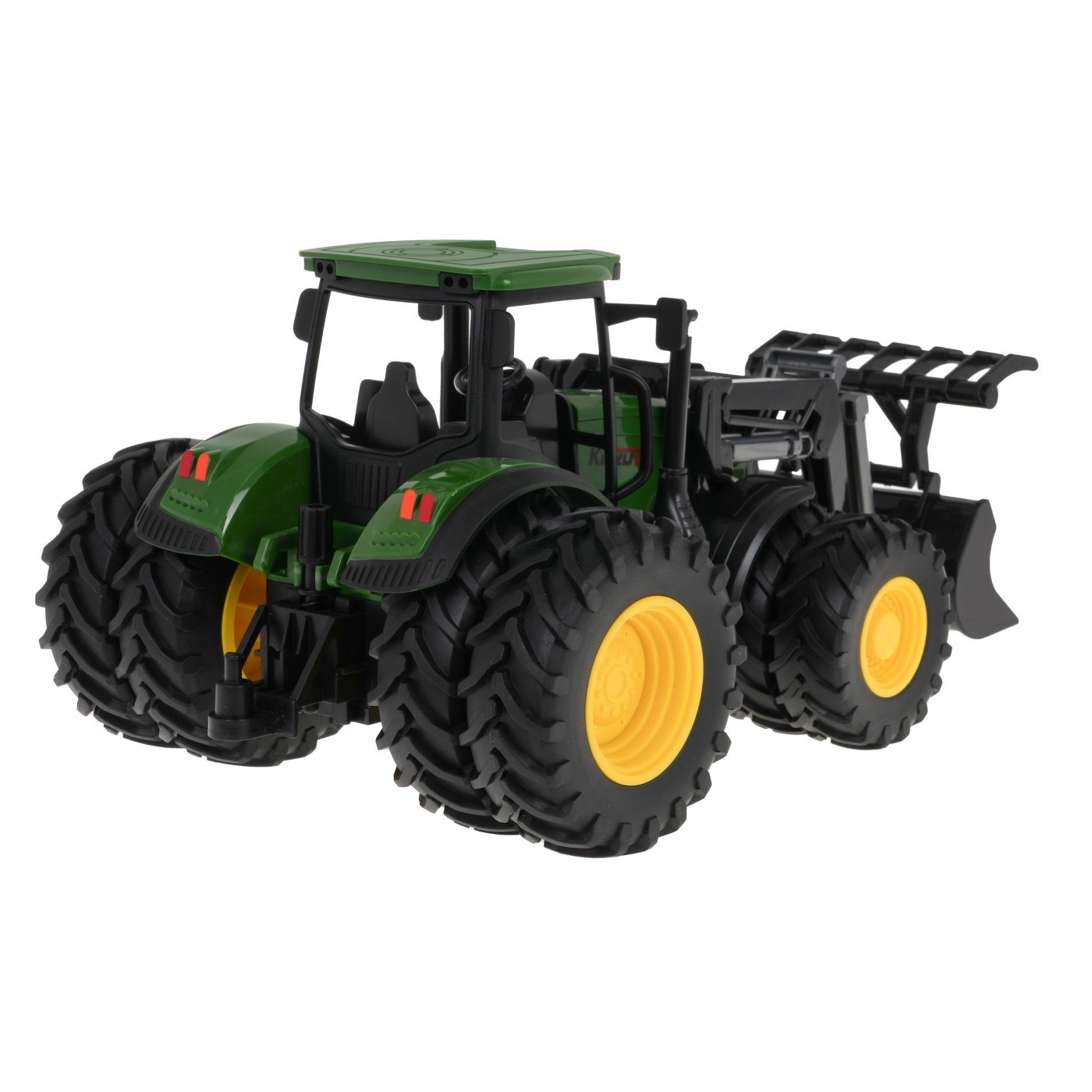 Zielony Traktor Z Turem 1:24