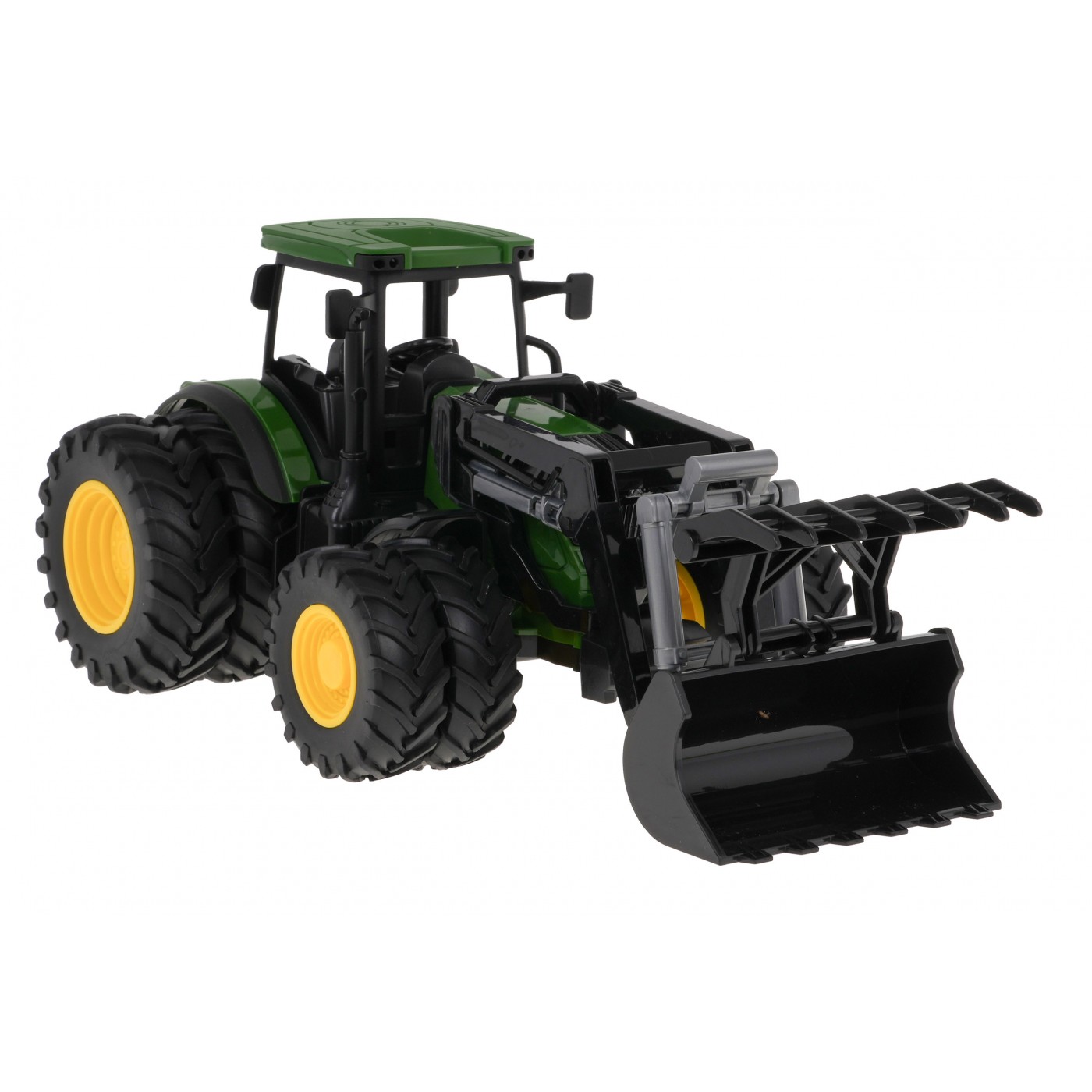 Zielony Traktor Z Turem 1:24