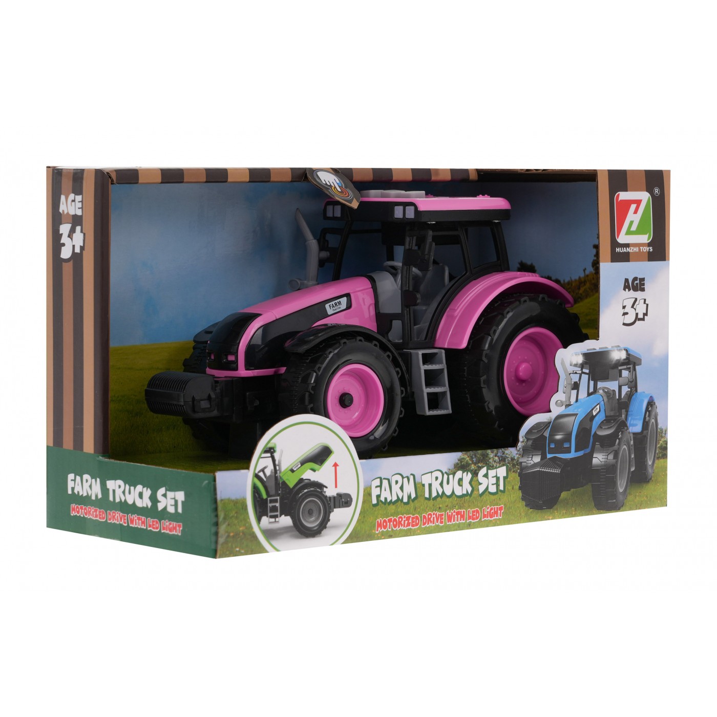 Rózowy Traktor Z Funkcja Dzwieku