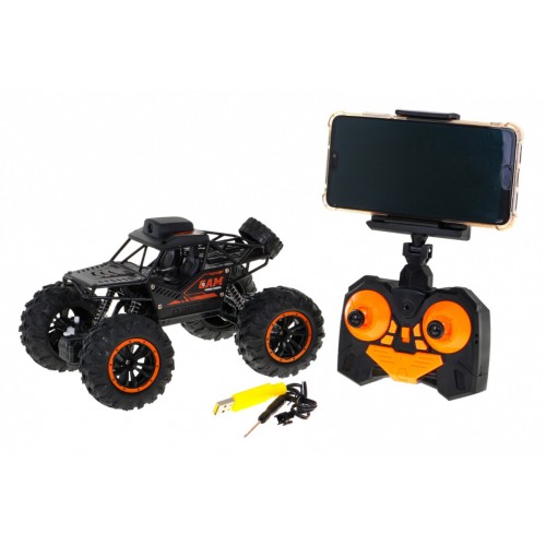 Crawler Cross Country s Wi-Fi kamerou pro děti 6+ dálkové ovládání Model 1:18 Nahrávání trasy