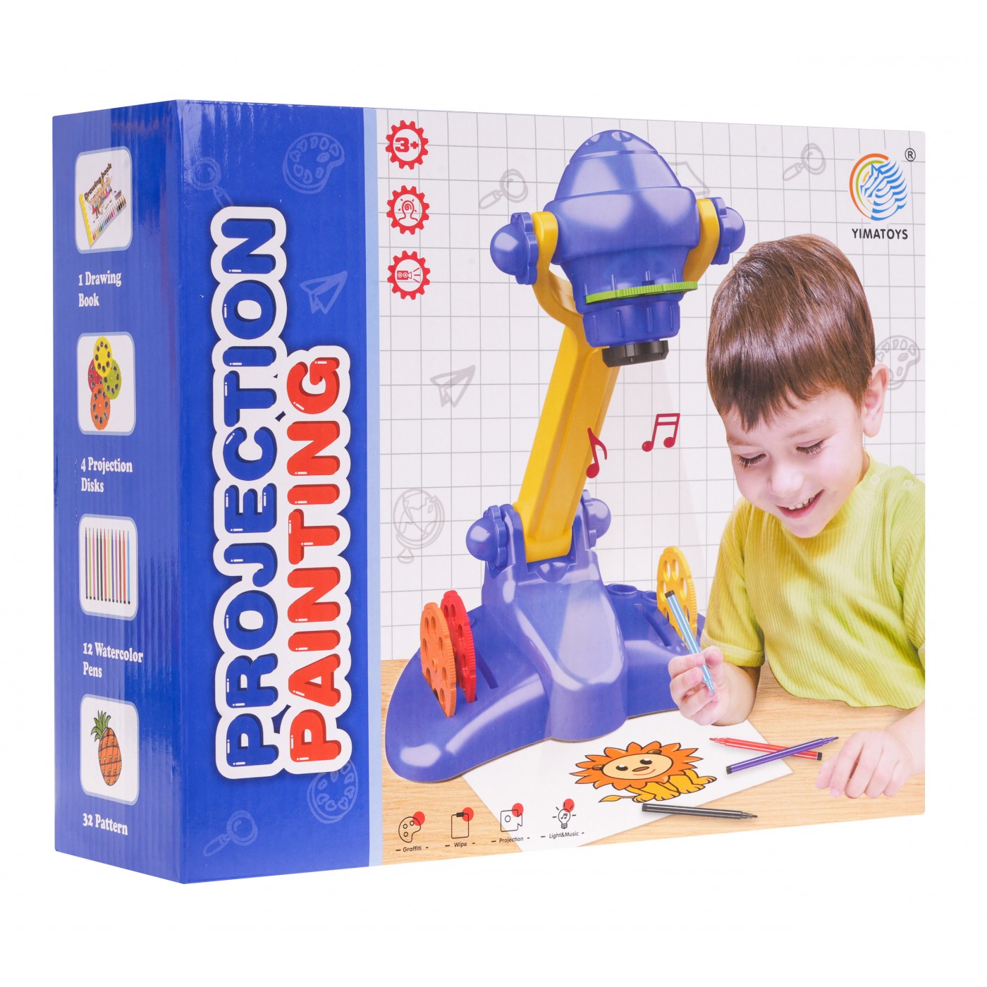 Projektor Do Rysowania + Akcesoria
