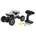 Pásové monstrum děti 6+ dálkové ovládání stříbrné model 1:18 extrémní jízda