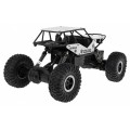 Pásové monstrum děti 6+ dálkové ovládání stříbrné model 1:18 extrémní jízda