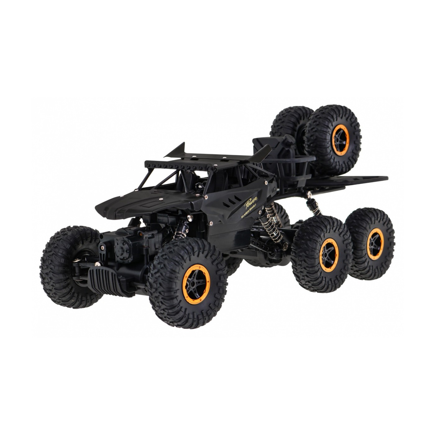 Crawler Rock Kids 6+ Dálkové ovládání Model 1:10 Naped 6x6 + Náhradní Kola