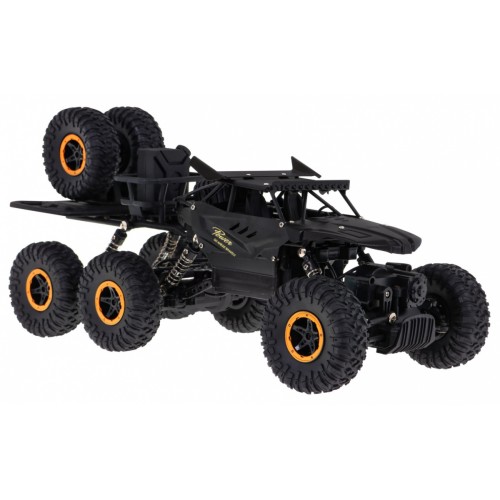 Crawler Rock Kids 6+ Dálkové ovládání Model 1:10 Naped 6x6 + Náhradní Kola