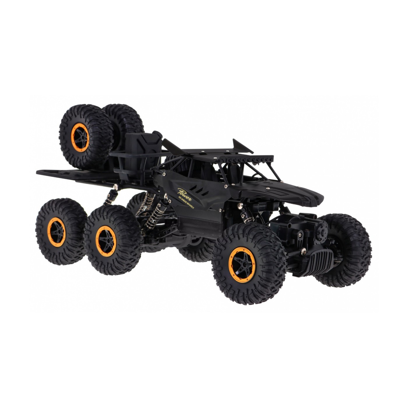 Crawler Rock Kids 6+ Dálkové ovládání Model 1:10 Naped 6x6 + Náhradní Kola