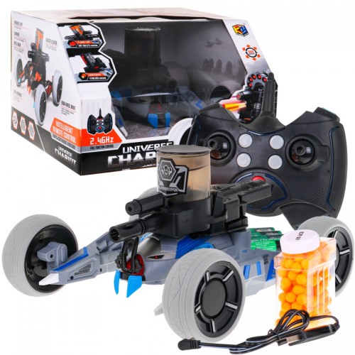 Crawler s funkcí střelby pro děti 5+ Bitva o přesnost + 150 žlutých kulek