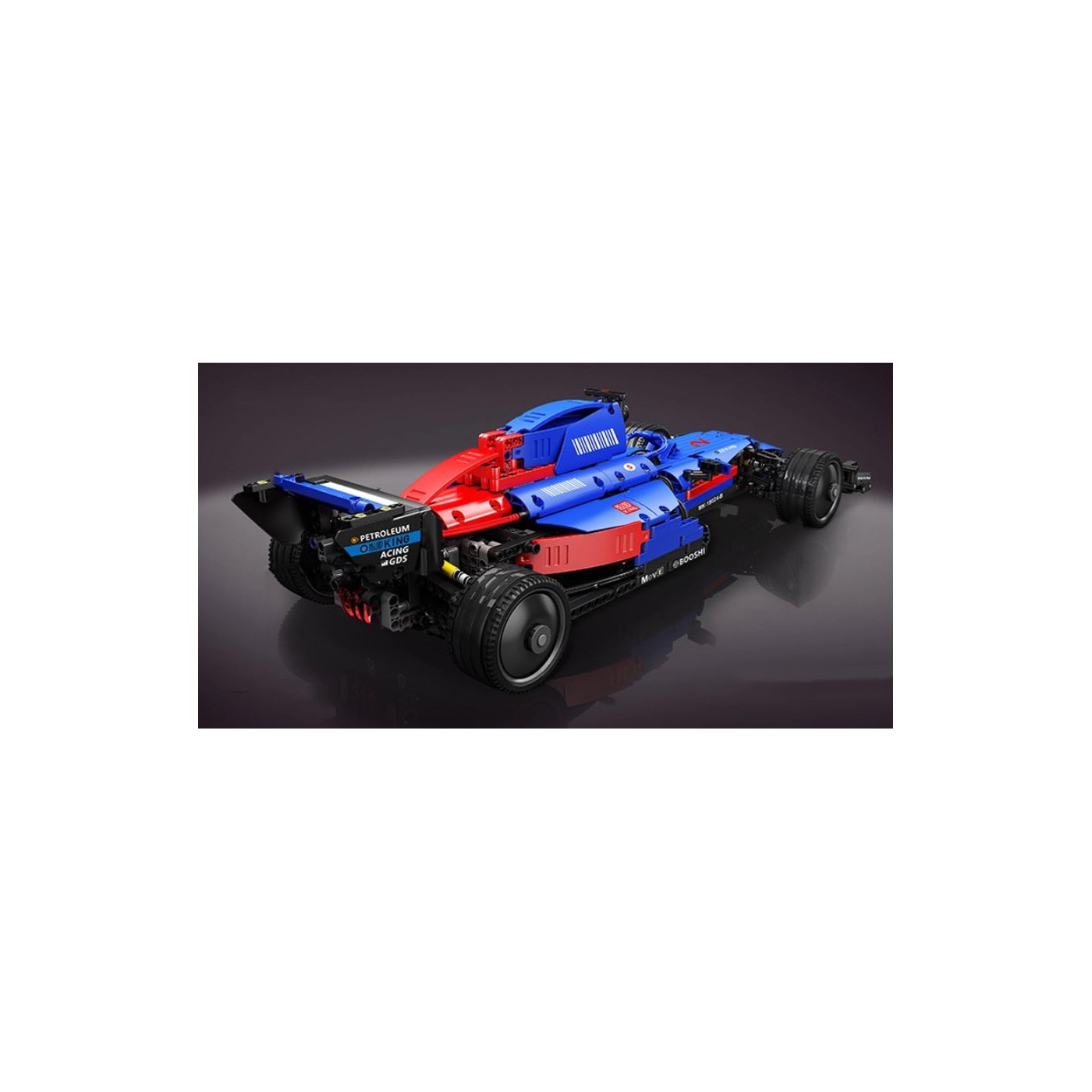 Bloky F1 auto Modrá 1065el.