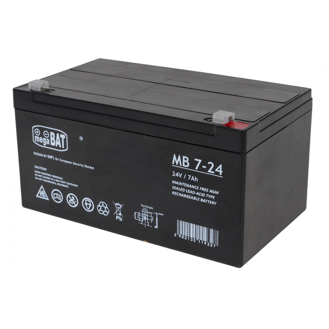 copy of Gelová baterie 12V/9Ah Náhradní díl pro elektrická vozidla pro děti