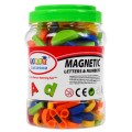 Sada barevných magnetů pro děti 3+ Vzdělávací hračka + Čísla Písmena Čísla Čáry 128 el.