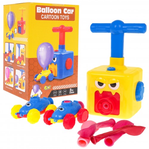Zestaw Autek Z Napedem Balonowym