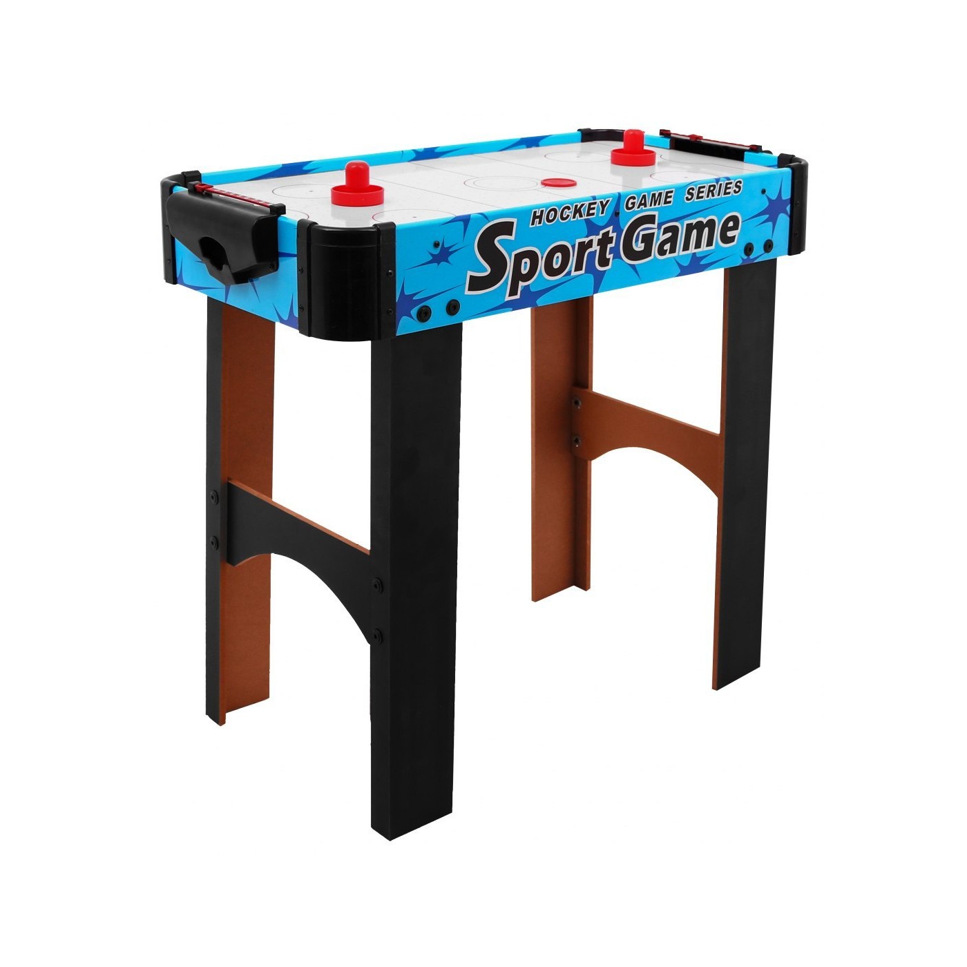 Cymbergaj Kids Air Hockey Blue MDF Stolní foukače vzduchu Houby