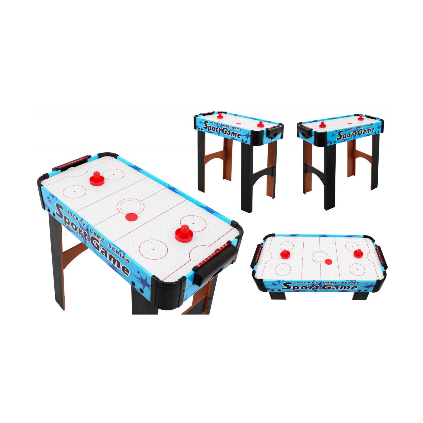 Cymbergaj Kids Air Hockey Blue MDF Stolní foukače vzduchu Houby