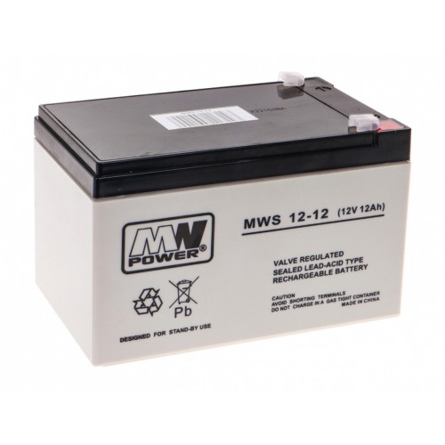 12V/12Ah gelová baterie pro dětská elektrická vozidla Náhradní díl