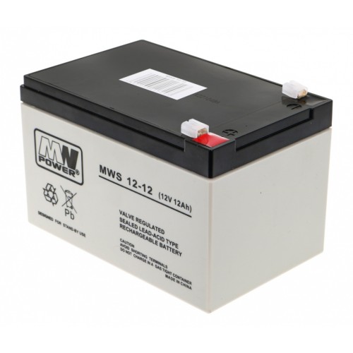 12V/12Ah gelová baterie pro dětská elektrická vozidla Náhradní díl