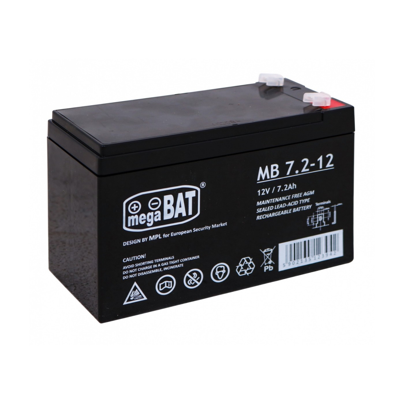 12V/7Ah gelová baterie pro dětská elektrická vozidla Náhradní díl