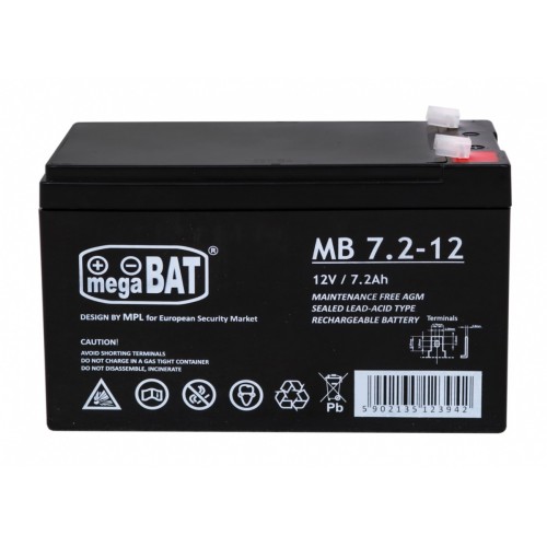 12V/7Ah gelová baterie pro dětská elektrická vozidla Náhradní díl