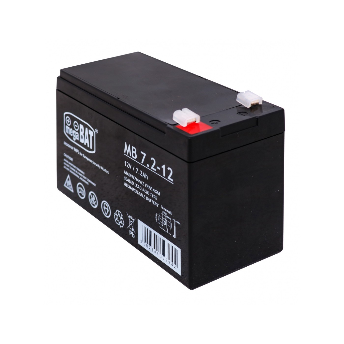 12V/7Ah gelová baterie pro dětská elektrická vozidla Náhradní díl