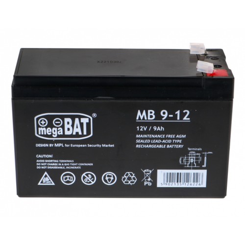 12V/9Ah gelová baterie pro dětská elektrická vozidla Náhradní díl