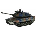 Dálkové ovládání Leopard 2A6 Dětská 3 Nádrž + Zelená 1:18 Kouřová funkce + 2,4 GHz Dálkové ovládání + Příslušenství