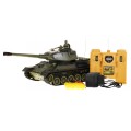 Dálkově ovládaný dětský tank T-34 3+ zelená Shooting Model 1:28 + Great Battle of Tanks + Lightsaws