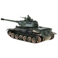 Dálkově ovládaný dětský tank T-34 3+ Střelecký model Kamufláž 1:28 + Velká bitva tanků + Světelné pily
