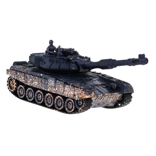 Dálkově ovládaný dětský tank T-90 3+ Střelecký model Kamufláž 1:28 + Velká bitva tanků + Zvuky světla