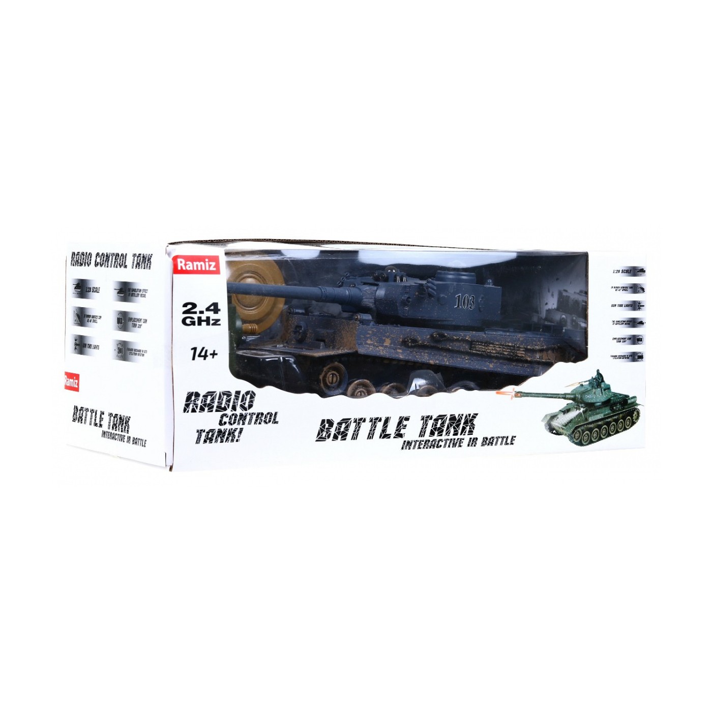 Tank Tiger camouflage 1 28