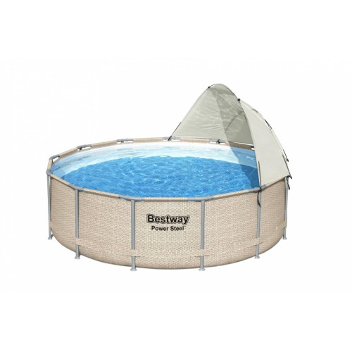 Zahradní bazénová stříška 305-549 cm BESTWAY UV ochrana + Okénko