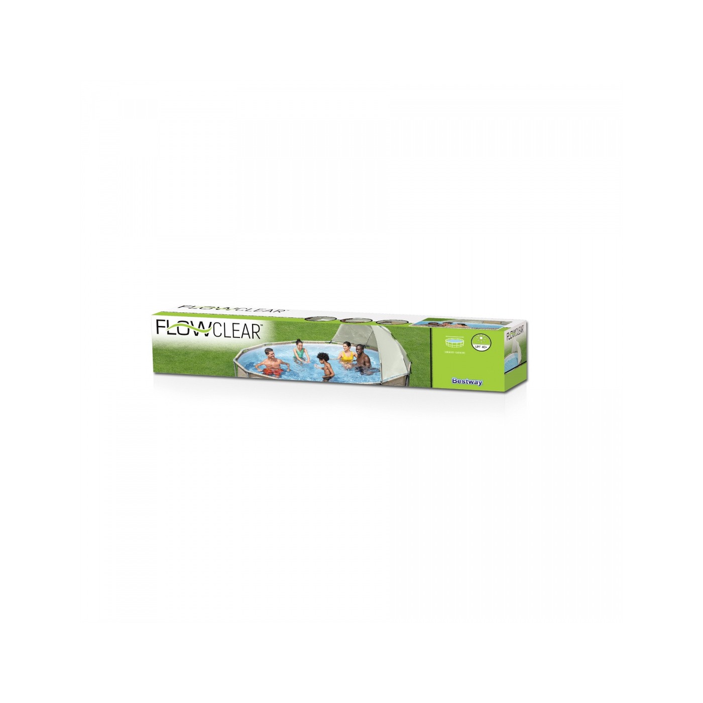 Zahradní bazénová stříška 305-549 cm BESTWAY UV ochrana + Okénko