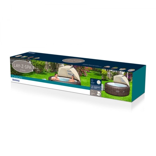 BESTWAY Lay-Z-Spa Jacuzzi Canopy UV ochrana + zabudované okno