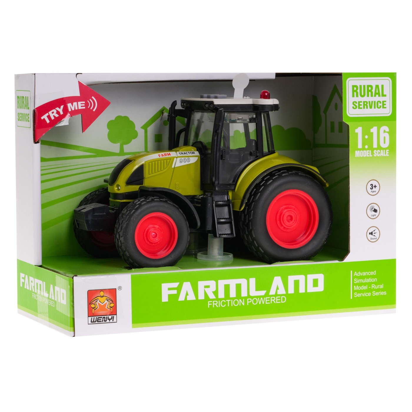 Traktor 1:16 + Dzwieki i Swiatlo