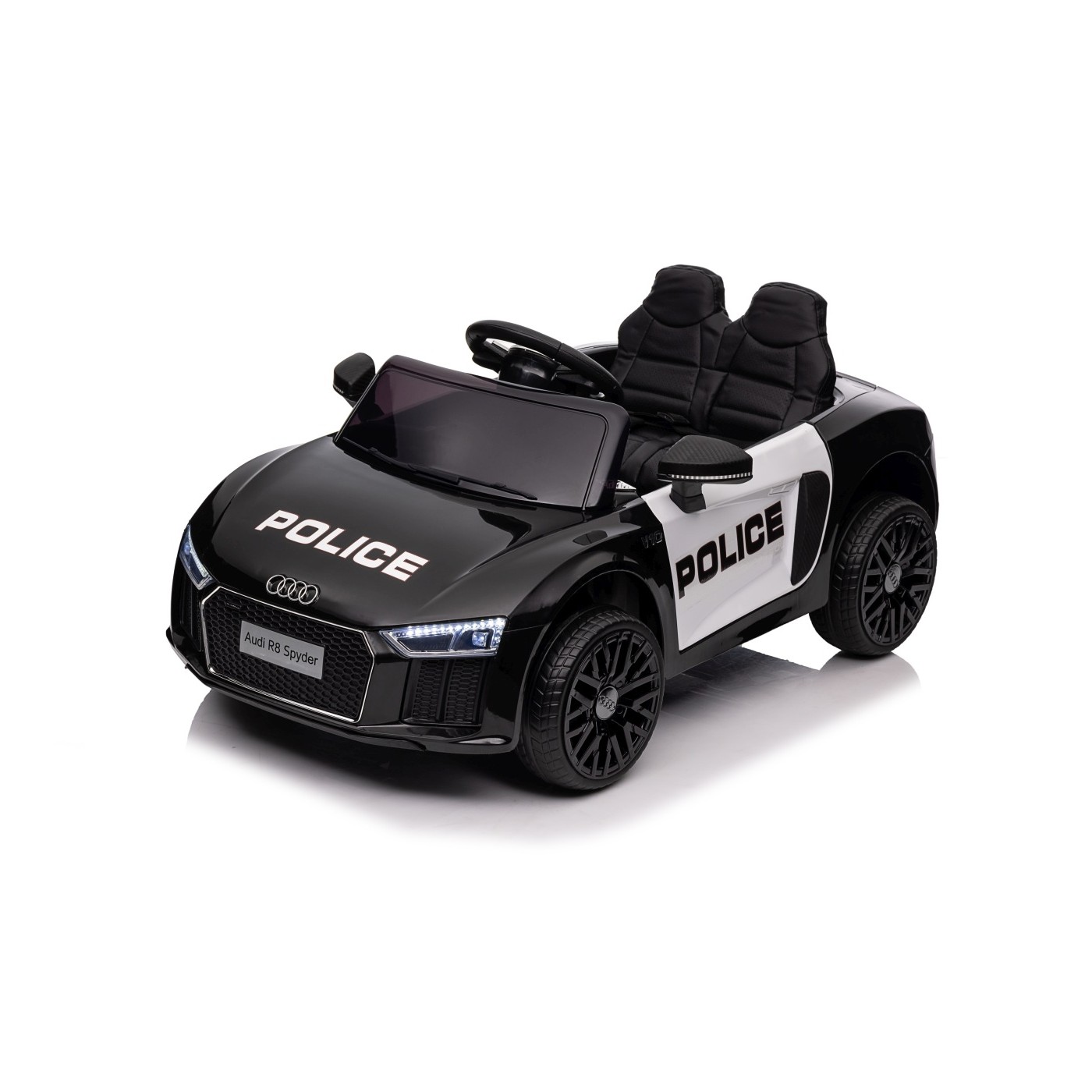 copy of Audi R8 na baterii pro děti žlutý + dálkové ovládání + EVA + pomalý start + MP3 LED