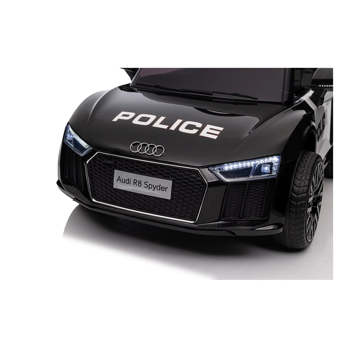 copy of Audi R8 na baterii pro děti žlutý + dálkové ovládání + EVA + pomalý start + MP3 LED