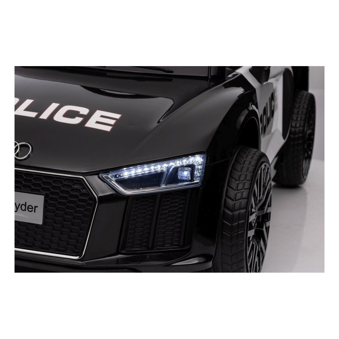 copy of Audi R8 na baterii pro děti žlutý + dálkové ovládání + EVA + pomalý start + MP3 LED