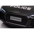 copy of Audi R8 na baterii pro děti žlutý + dálkové ovládání + EVA + pomalý start + MP3 LED