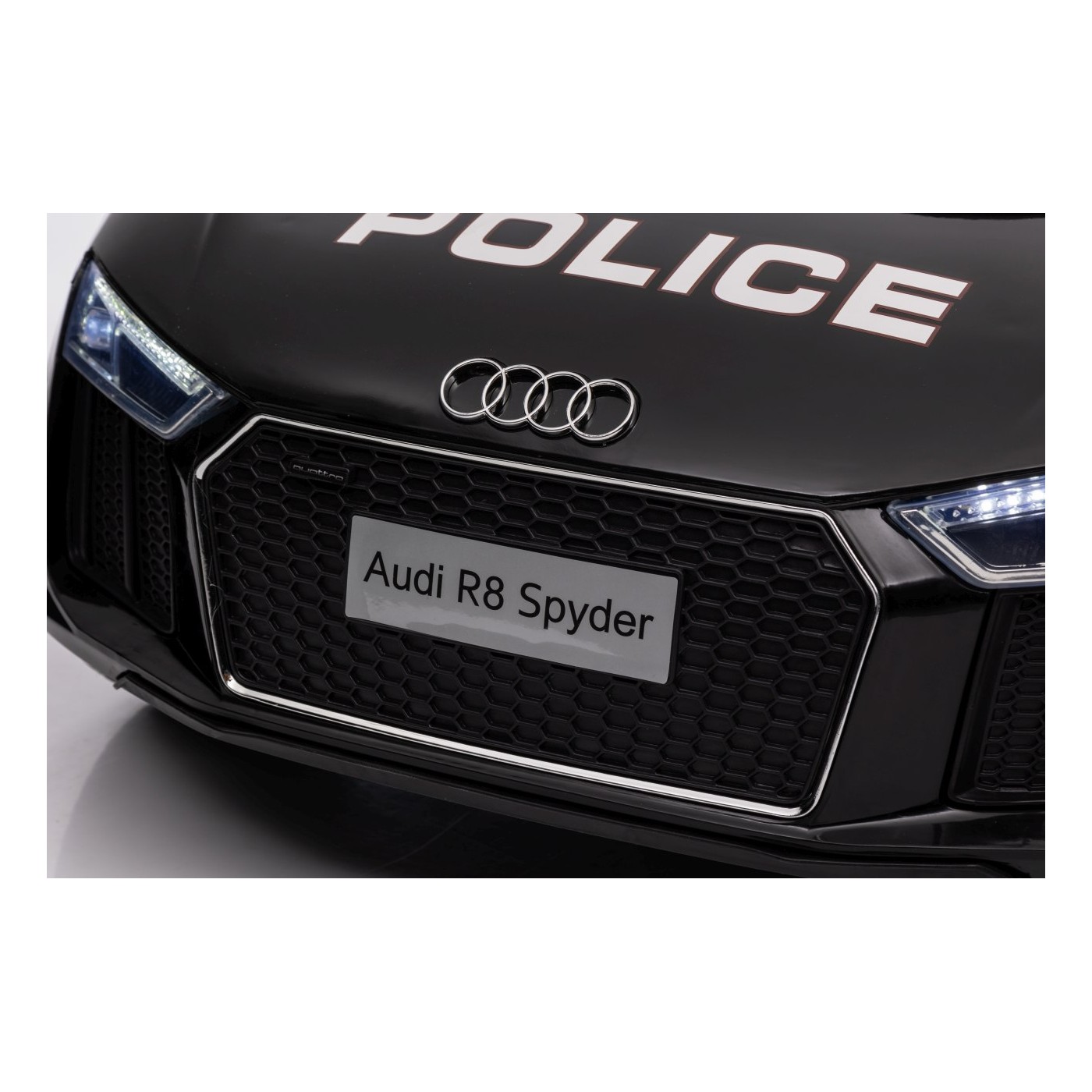 copy of Audi R8 na baterii pro děti žlutý + dálkové ovládání + EVA + pomalý start + MP3 LED
