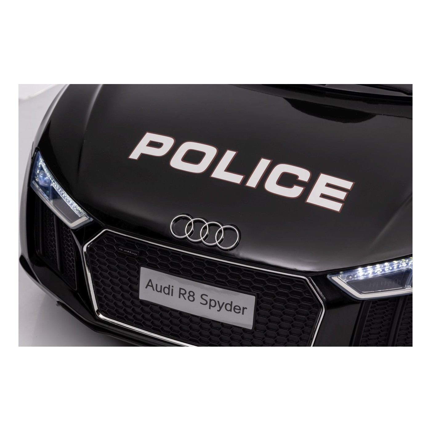 copy of Audi R8 na baterii pro děti žlutý + dálkové ovládání + EVA + pomalý start + MP3 LED