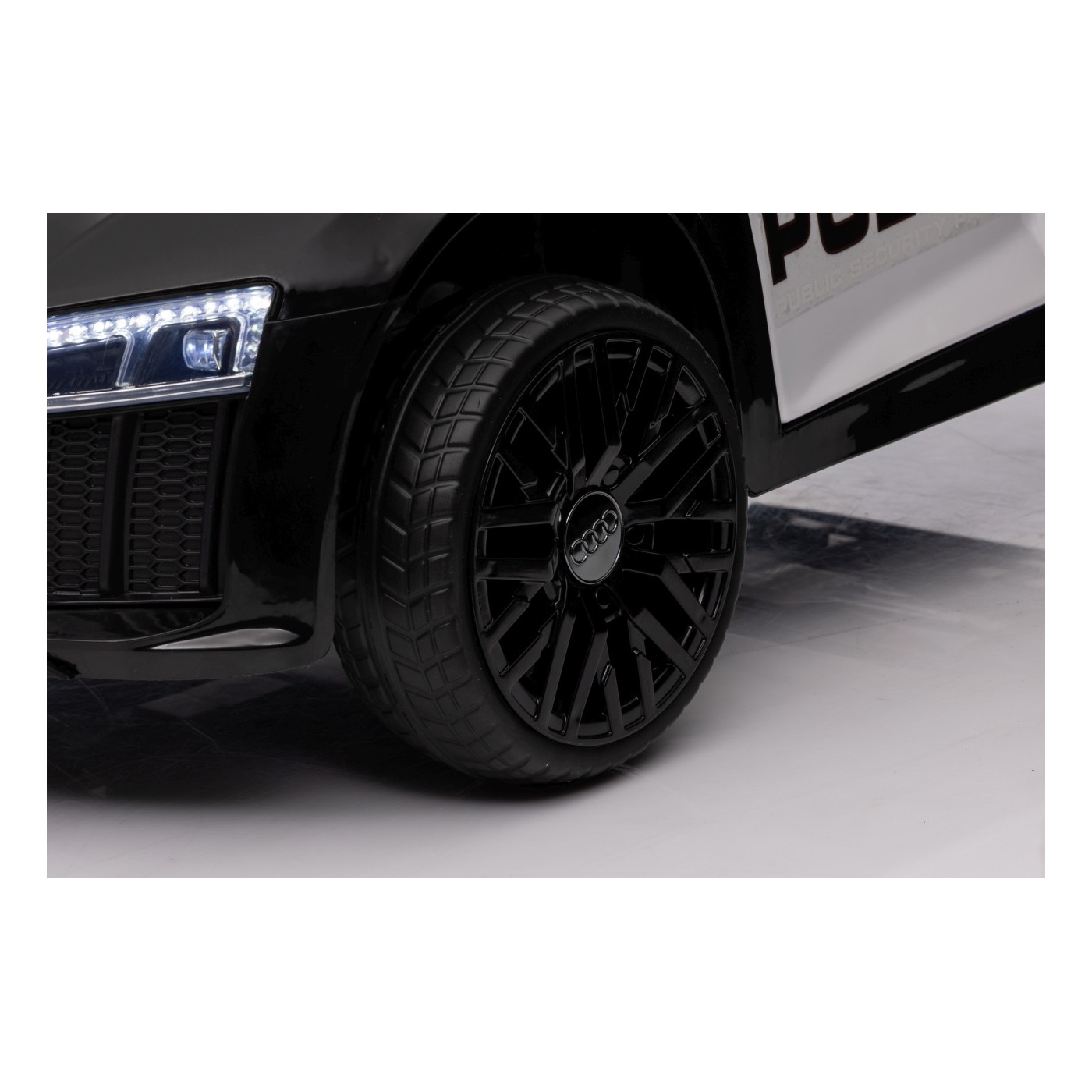 copy of Audi R8 na baterii pro děti žlutý + dálkové ovládání + EVA + pomalý start + MP3 LED