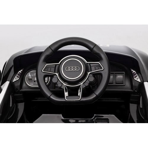 copy of Audi R8 na baterii pro děti žlutý + dálkové ovládání + EVA + pomalý start + MP3 LED