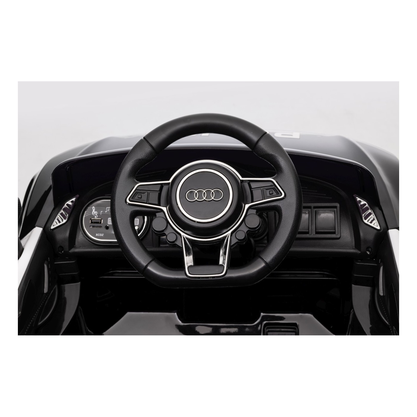copy of Audi R8 na baterii pro děti žlutý + dálkové ovládání + EVA + pomalý start + MP3 LED