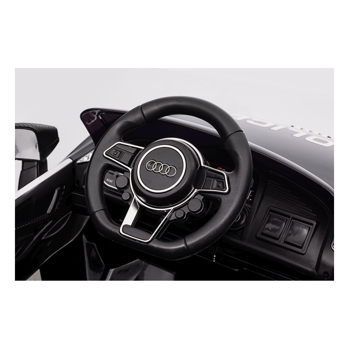 copy of Audi R8 na baterii pro děti žlutý + dálkové ovládání + EVA + pomalý start + MP3 LED
