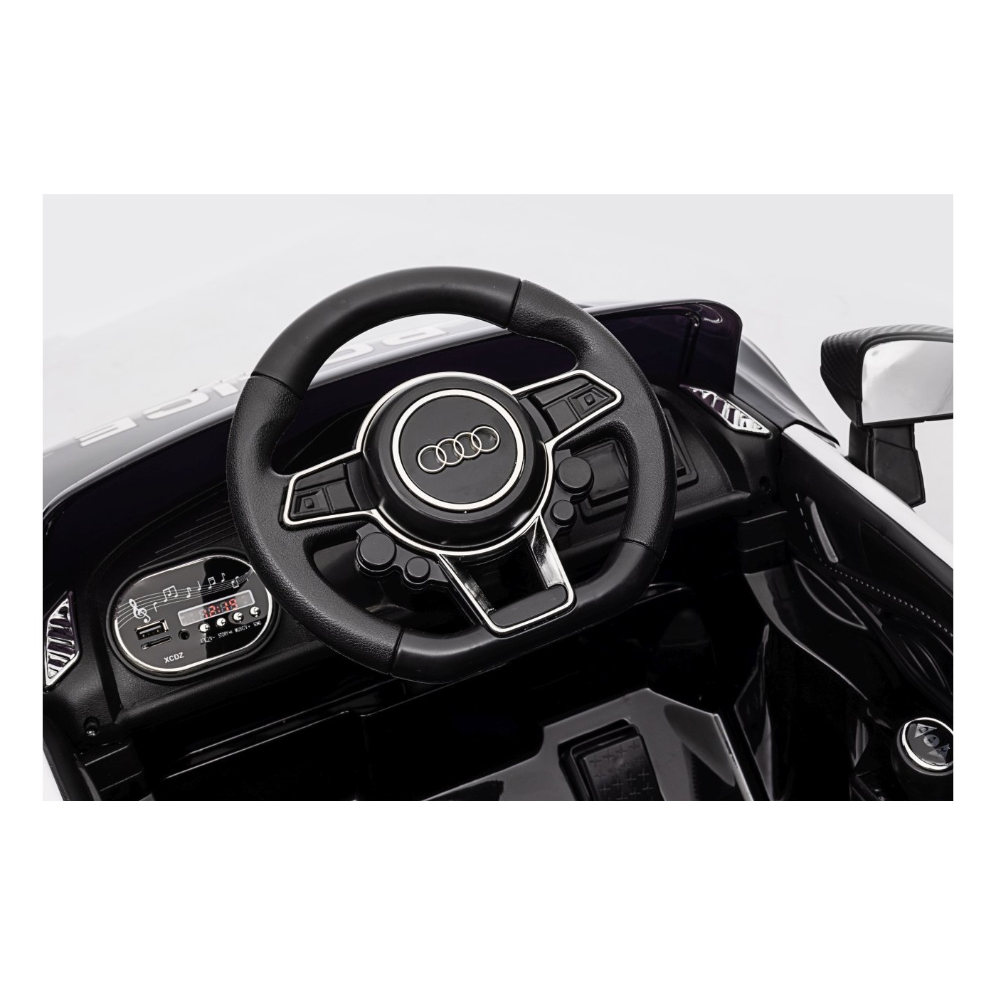 copy of Audi R8 na baterii pro děti žlutý + dálkové ovládání + EVA + pomalý start + MP3 LED