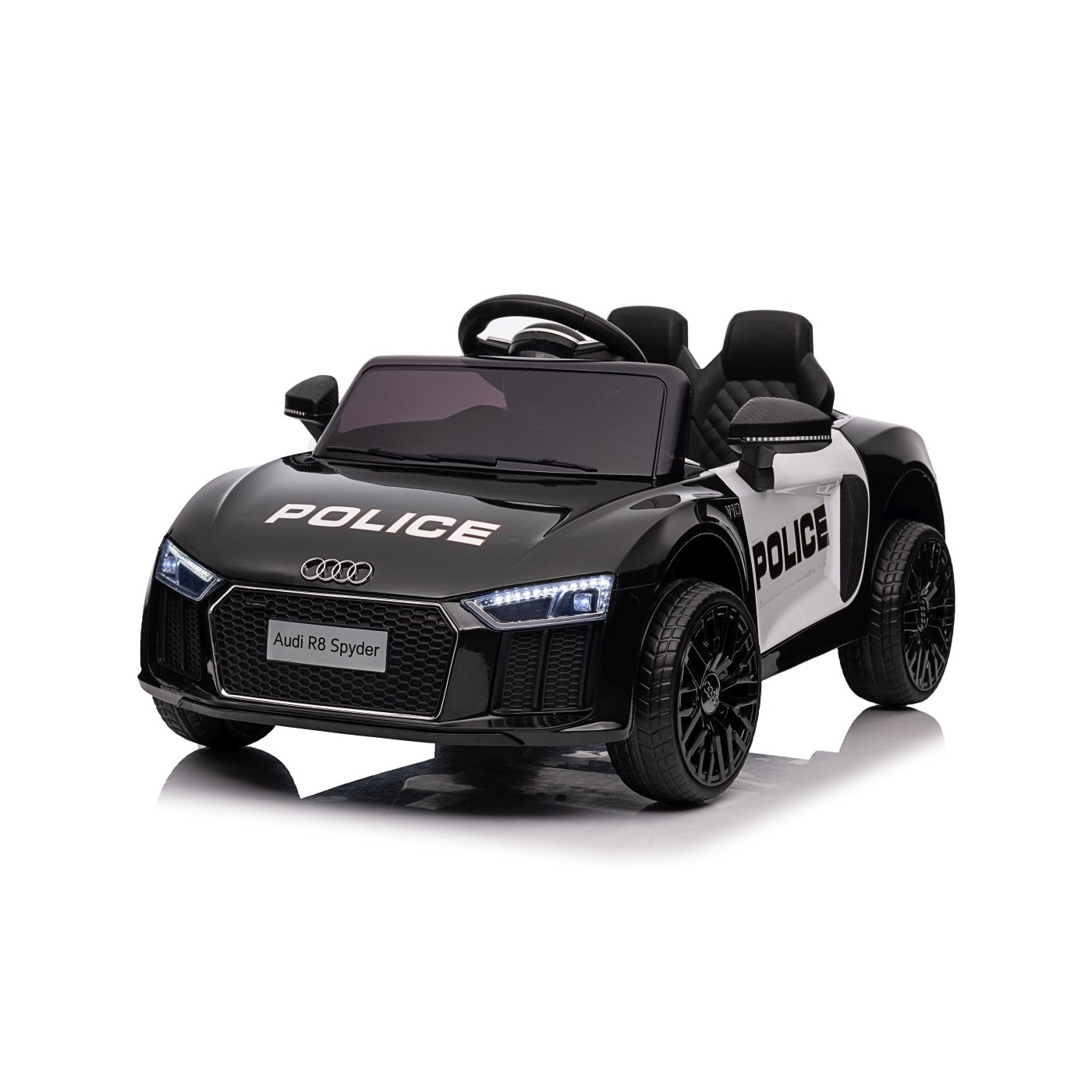 copy of Audi R8 na baterii pro děti žlutý + dálkové ovládání + EVA + pomalý start + MP3 LED