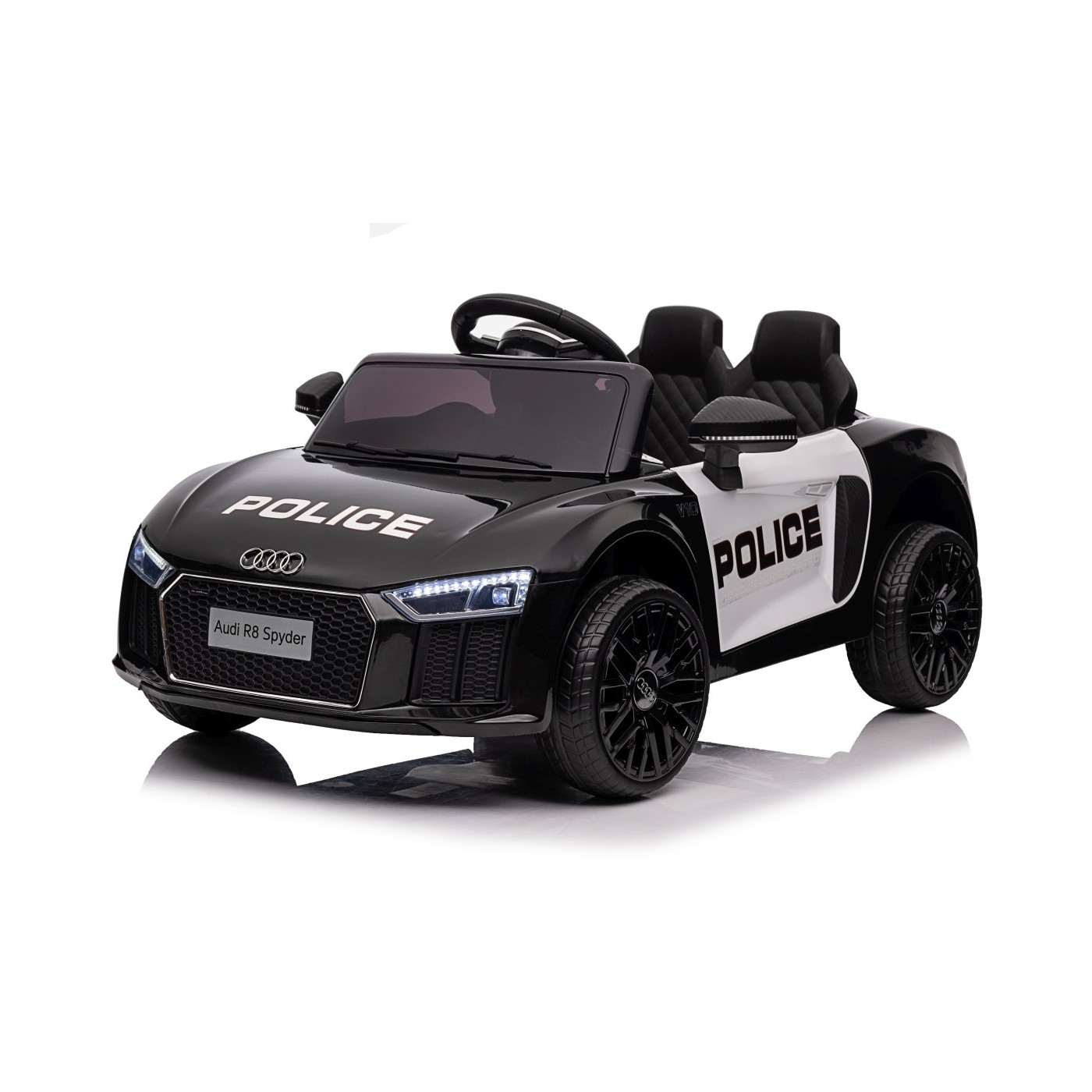 copy of Audi R8 na baterii pro děti žlutý + dálkové ovládání + EVA + pomalý start + MP3 LED