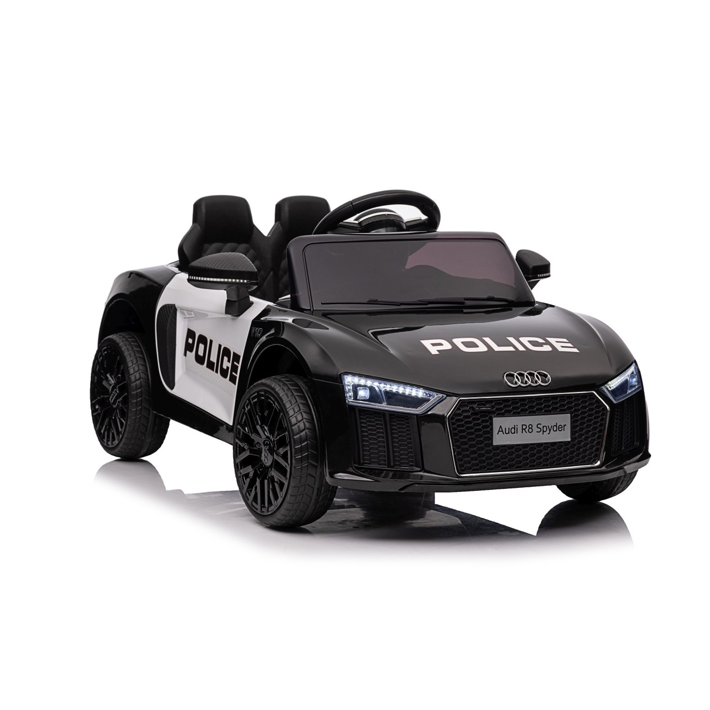 copy of Audi R8 na baterii pro děti žlutý + dálkové ovládání + EVA + pomalý start + MP3 LED