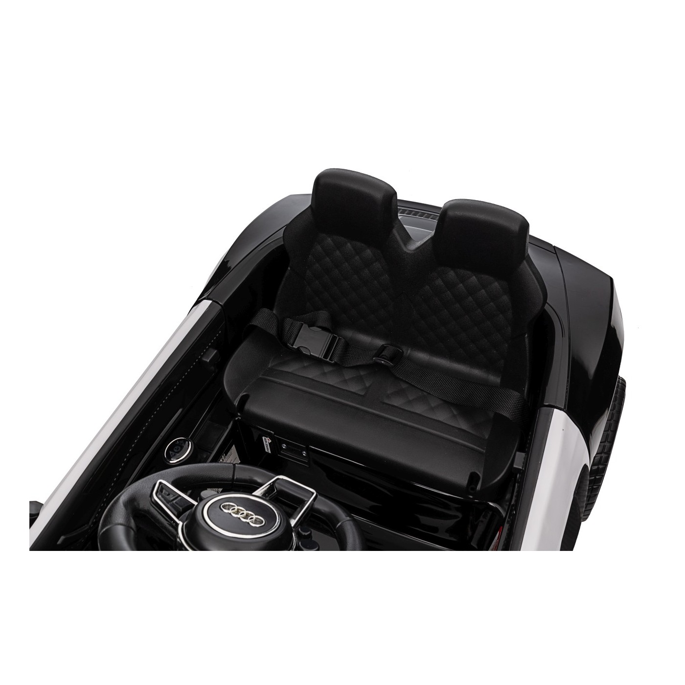 copy of Audi R8 na baterii pro děti žlutý + dálkové ovládání + EVA + pomalý start + MP3 LED