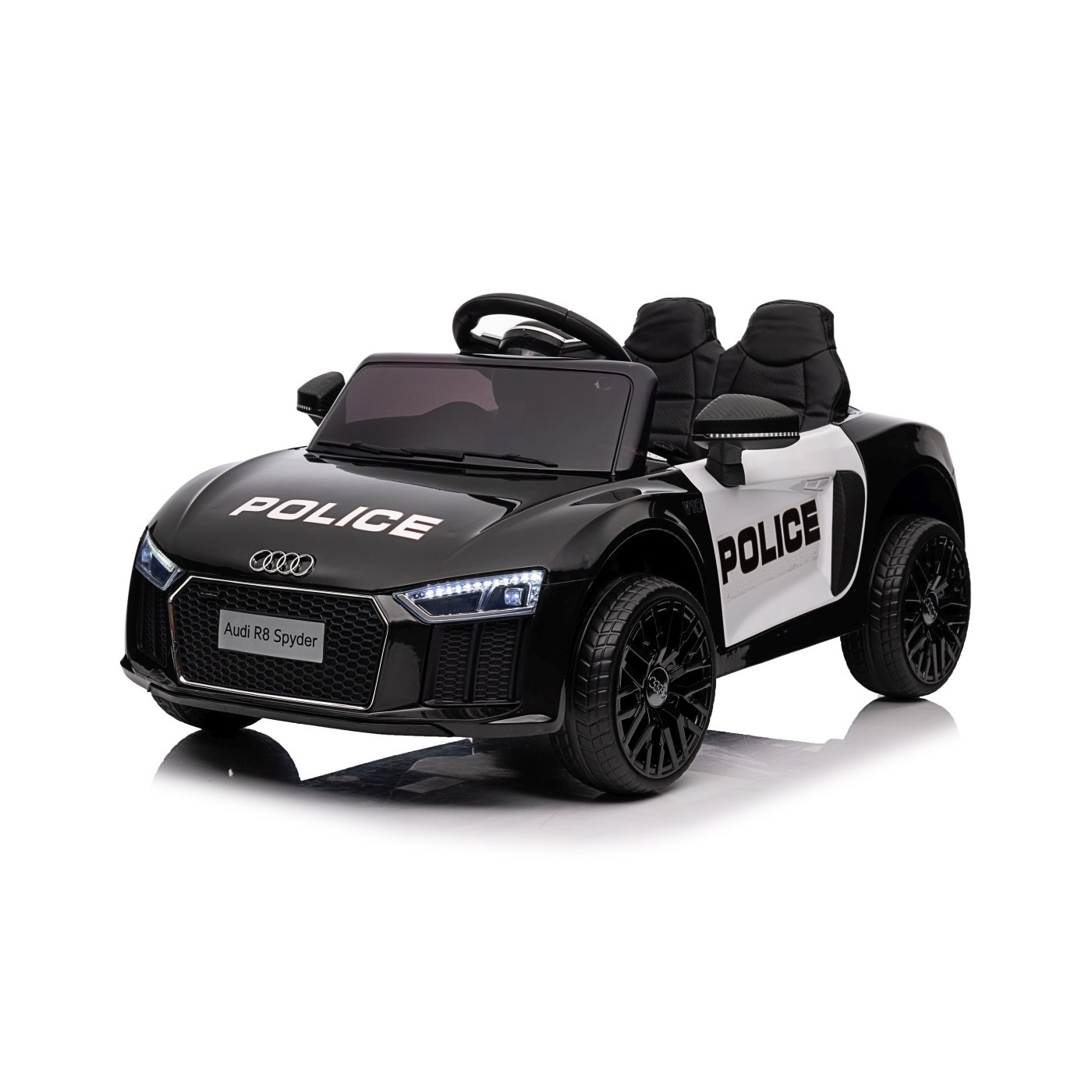 copy of Audi R8 na baterii pro děti žlutý + dálkové ovládání + EVA + pomalý start + MP3 LED